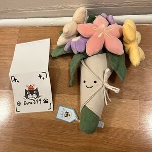 Jellycat Authentic Amuseables Bouquet of Flowers – New with tag